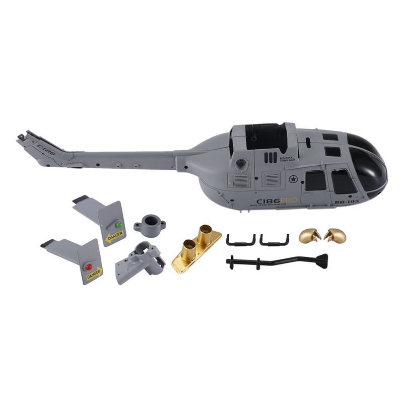 C186 C-186 Pro Shell Cover Set - огляд і ціна Drone Controller Hood