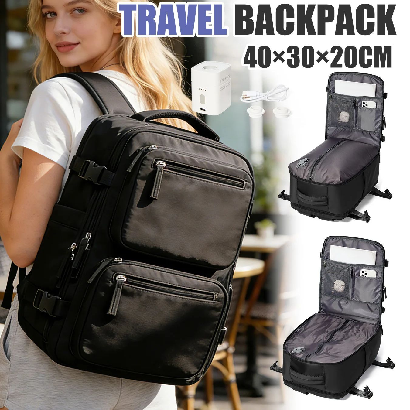 Women Backpack Vacuum Backpack - огляд і ціна Drone Backpack